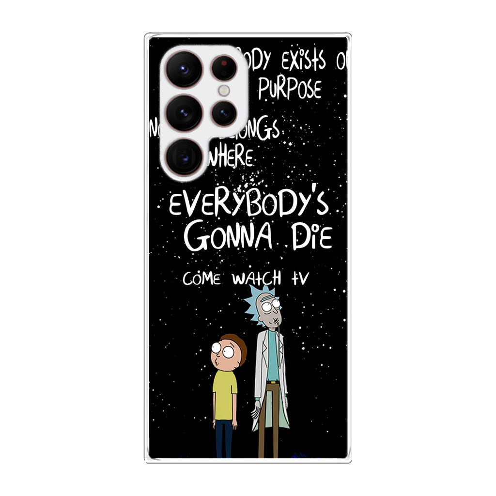 Rick And Morty Quotes Galaxy S22 Ultra 5G Case