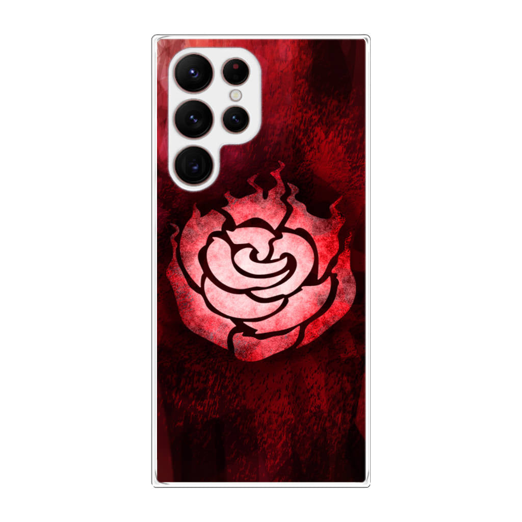 RWBY Ruby Rose Symbol Galaxy S22 Ultra 5G Case