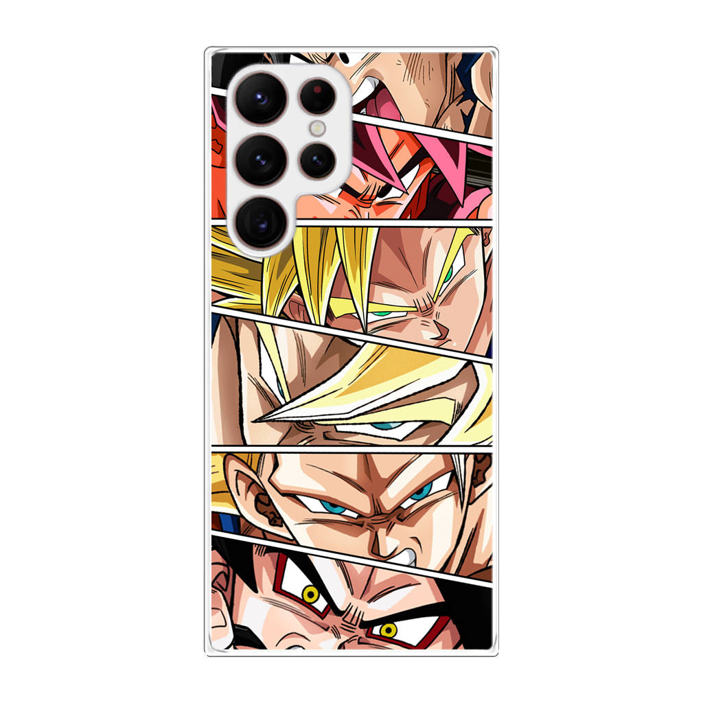 Son Goku Forms Galaxy S22 Ultra 5G Case