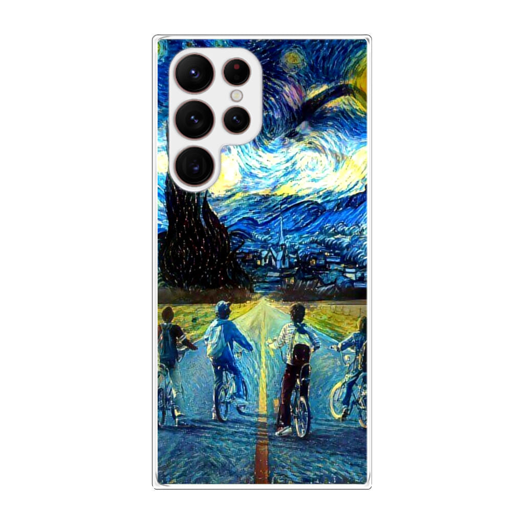 Stranger At Starry Night Galaxy S22 Ultra 5G Case