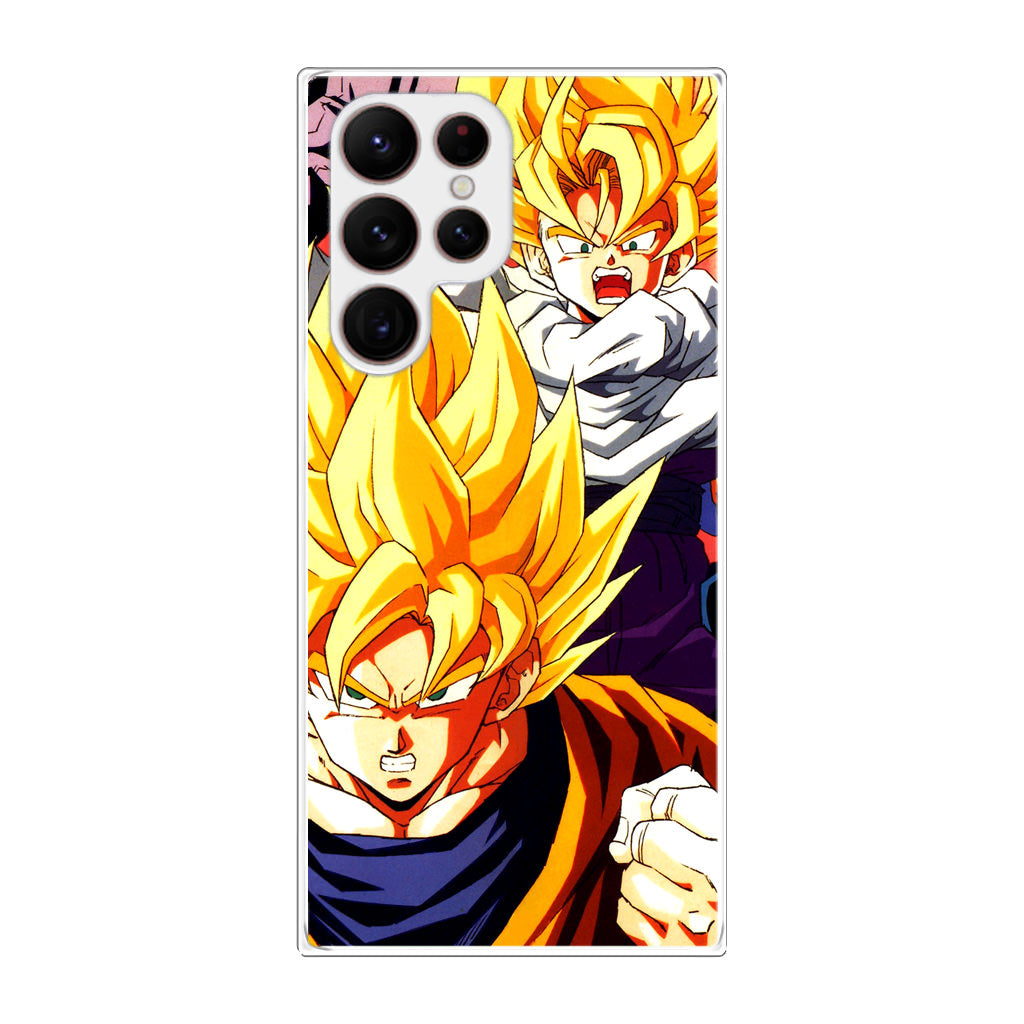 Super Saiyan Goku And Gohan Galaxy S22 Ultra 5G Case