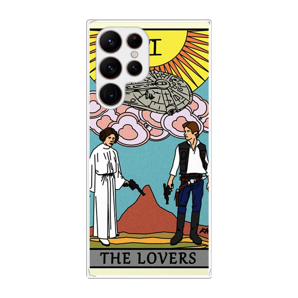 The Lovers Tarot Card Galaxy S22 Ultra 5G Case