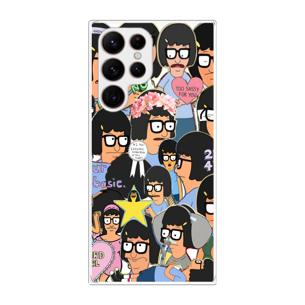 Tina Belcher Collage Galaxy S22 Ultra 5G Case