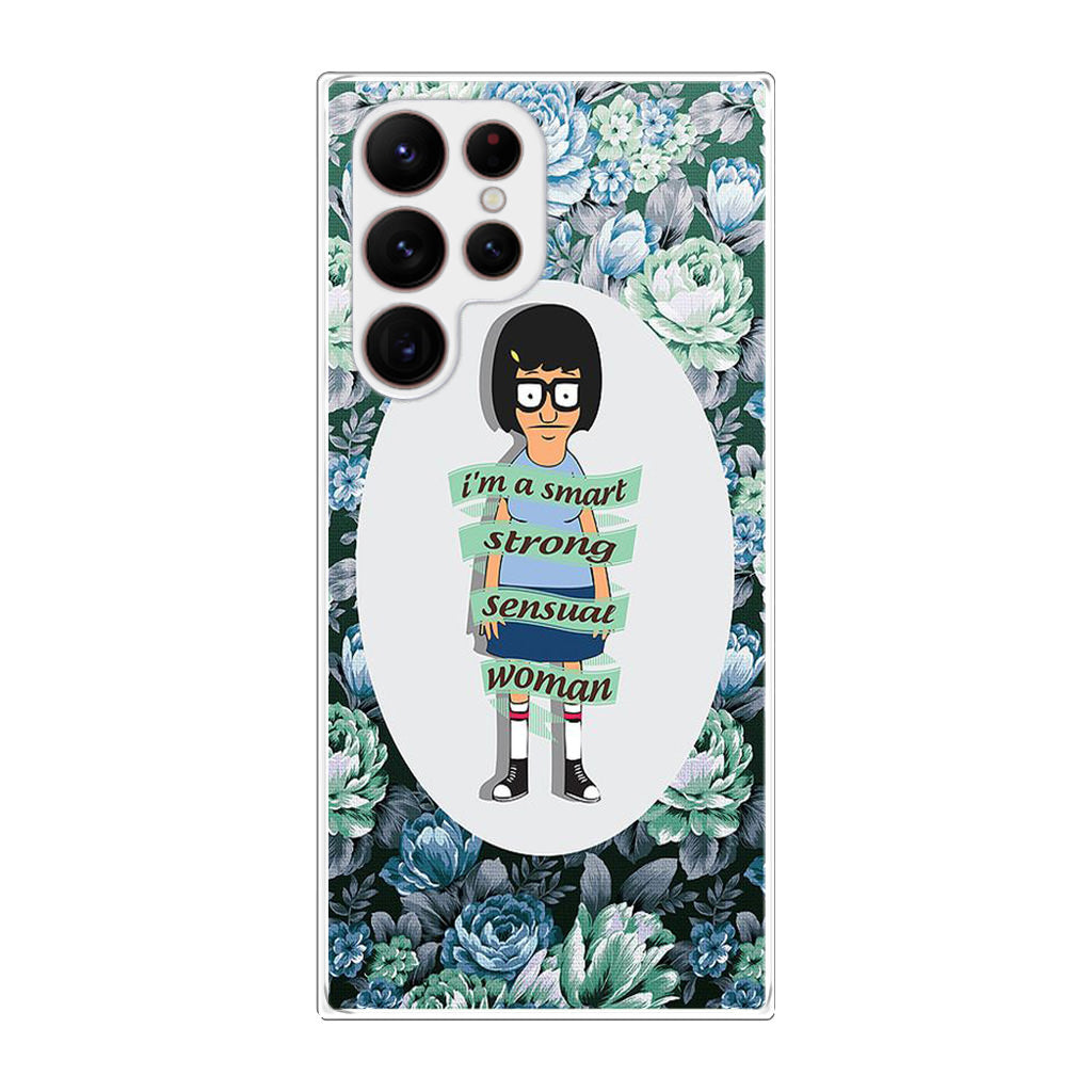 Tina Belcher Flower Woman Quotes Galaxy S22 Ultra 5G Case