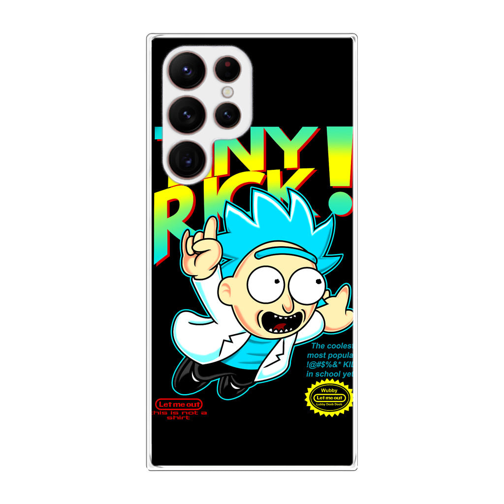 Tiny Rick Let Me Out Galaxy S22 Ultra 5G Case