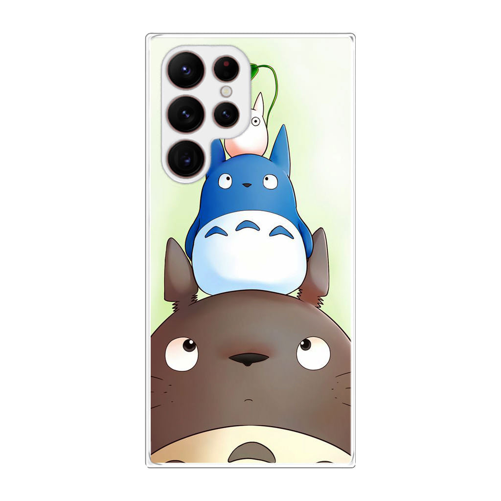 Totoro Kawaii Galaxy S22 Ultra 5G Case