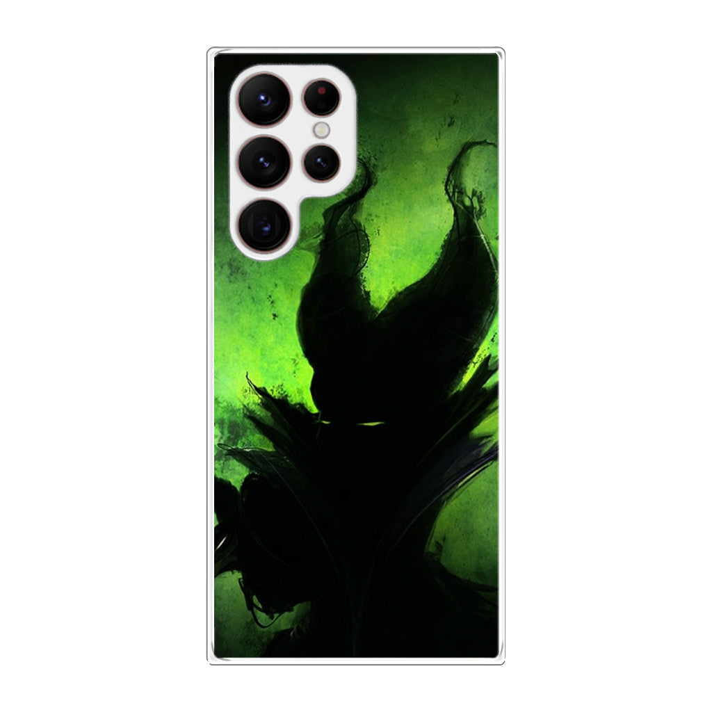 Villains Maleficent Silhouette Galaxy S22 Ultra 5G Case