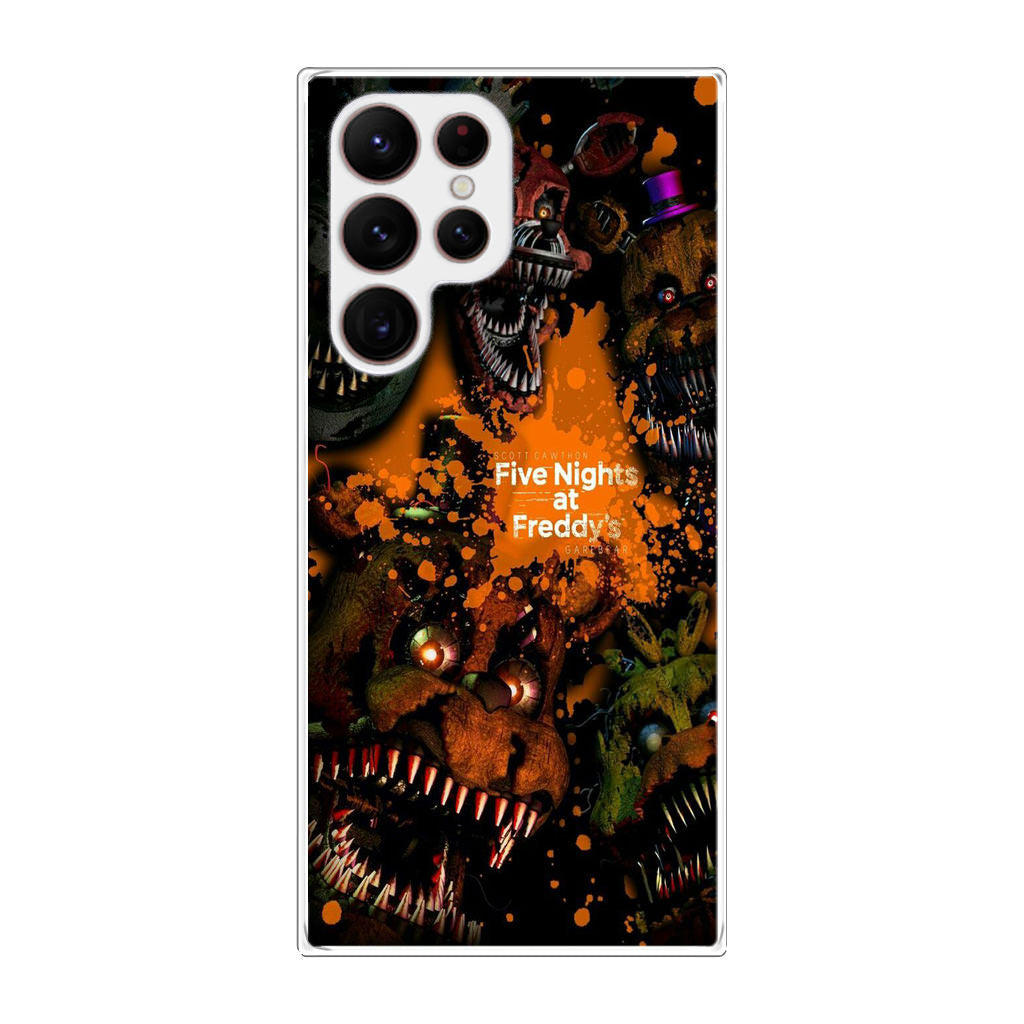 Five Nights at Freddy's Scary Galaxy S22 Ultra 5G Case