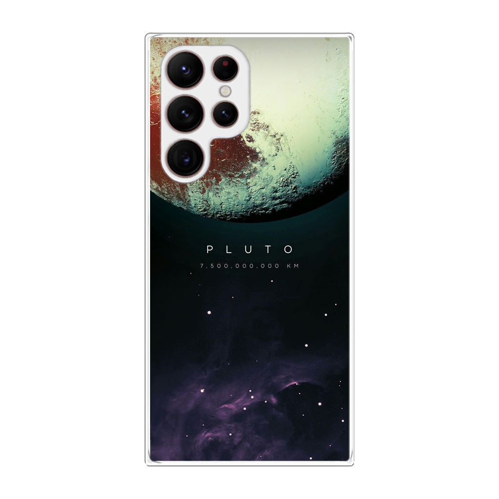 Planet Pluto Galaxy S22 Ultra 5G Case