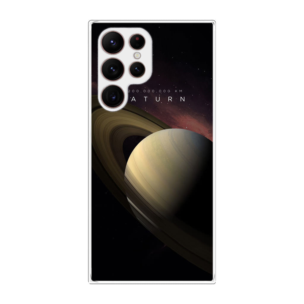 Planet Saturn Galaxy S22 Ultra 5G Case