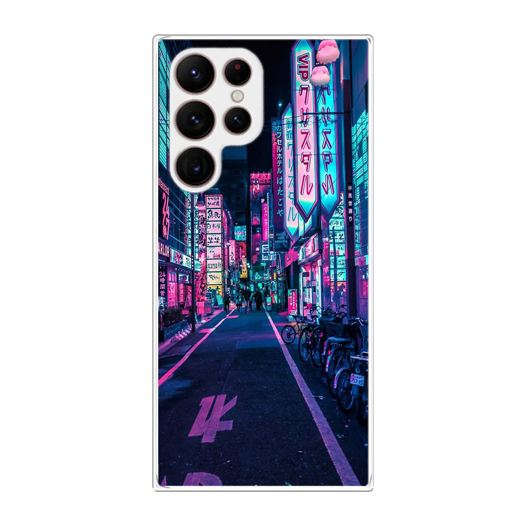 Tokyo Street Wonderful Neon Galaxy S22 Ultra 5G Case