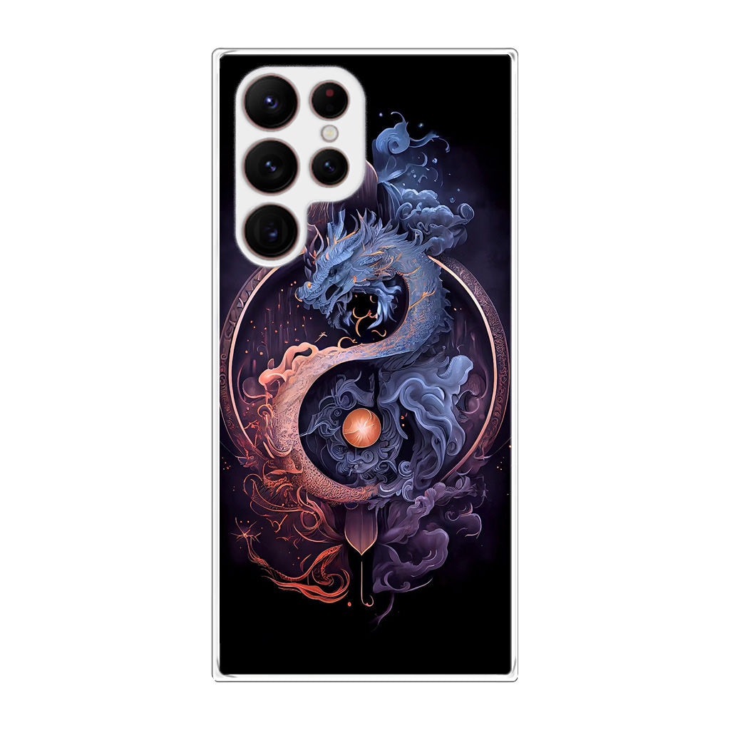 Dragon Yin Yang Galaxy S22 Ultra Case