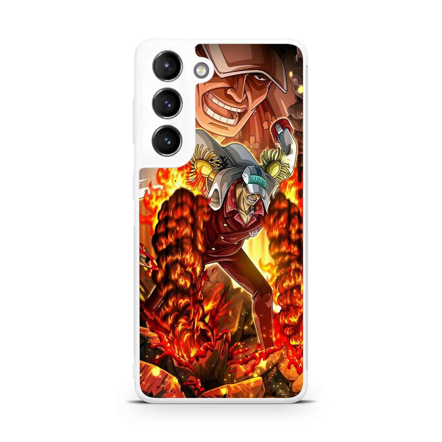 Akainu Exploding Volcano Galaxy S22 / S22 Plus Case