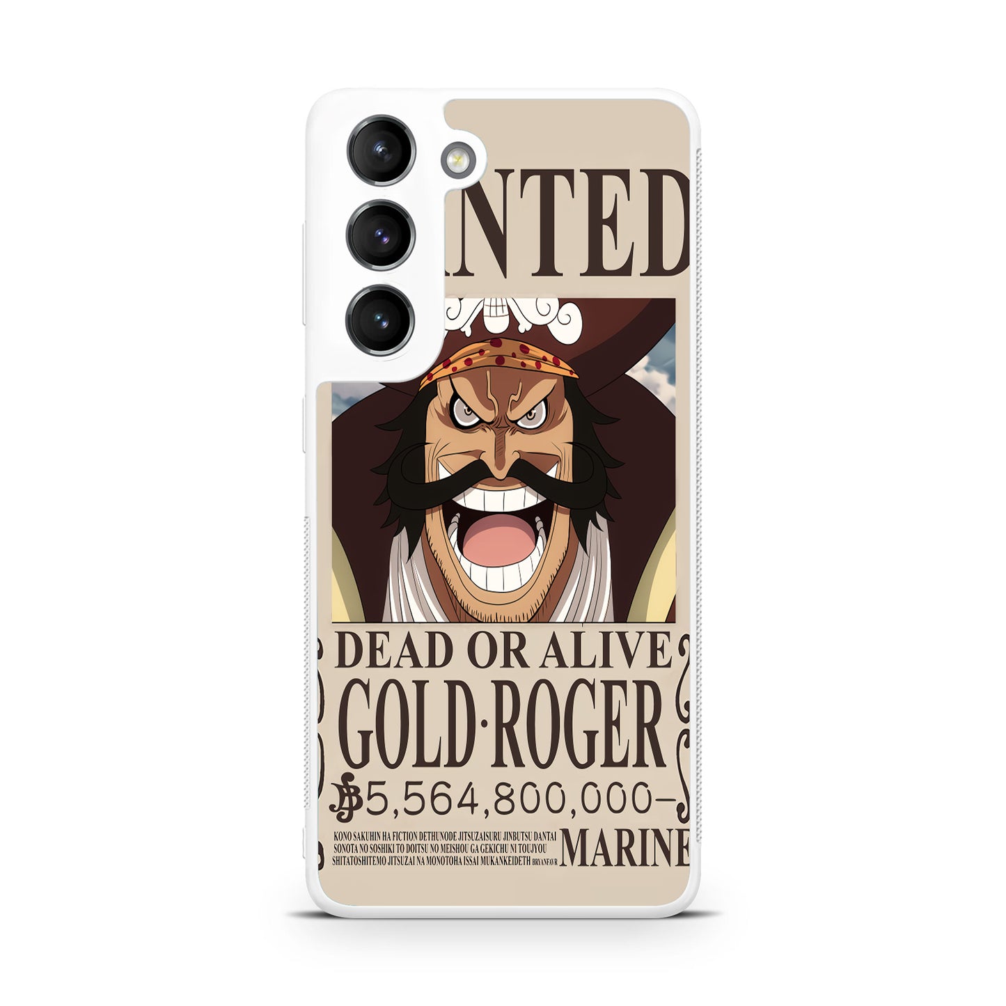 Gold Roger Bounty Galaxy S22 / S22 Plus Case