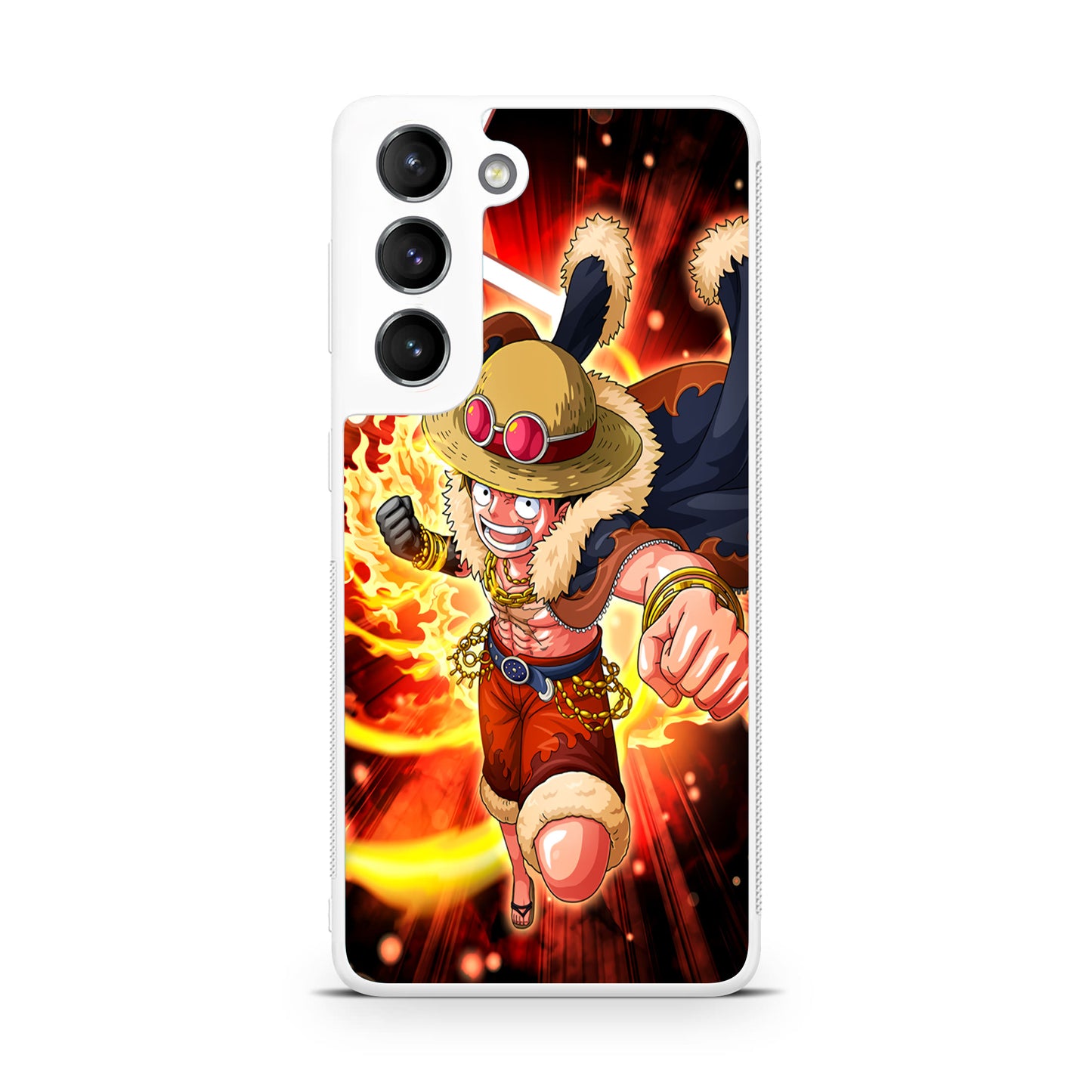 Luffy Red Hawk Punch Galaxy S22 / S22 Plus Case