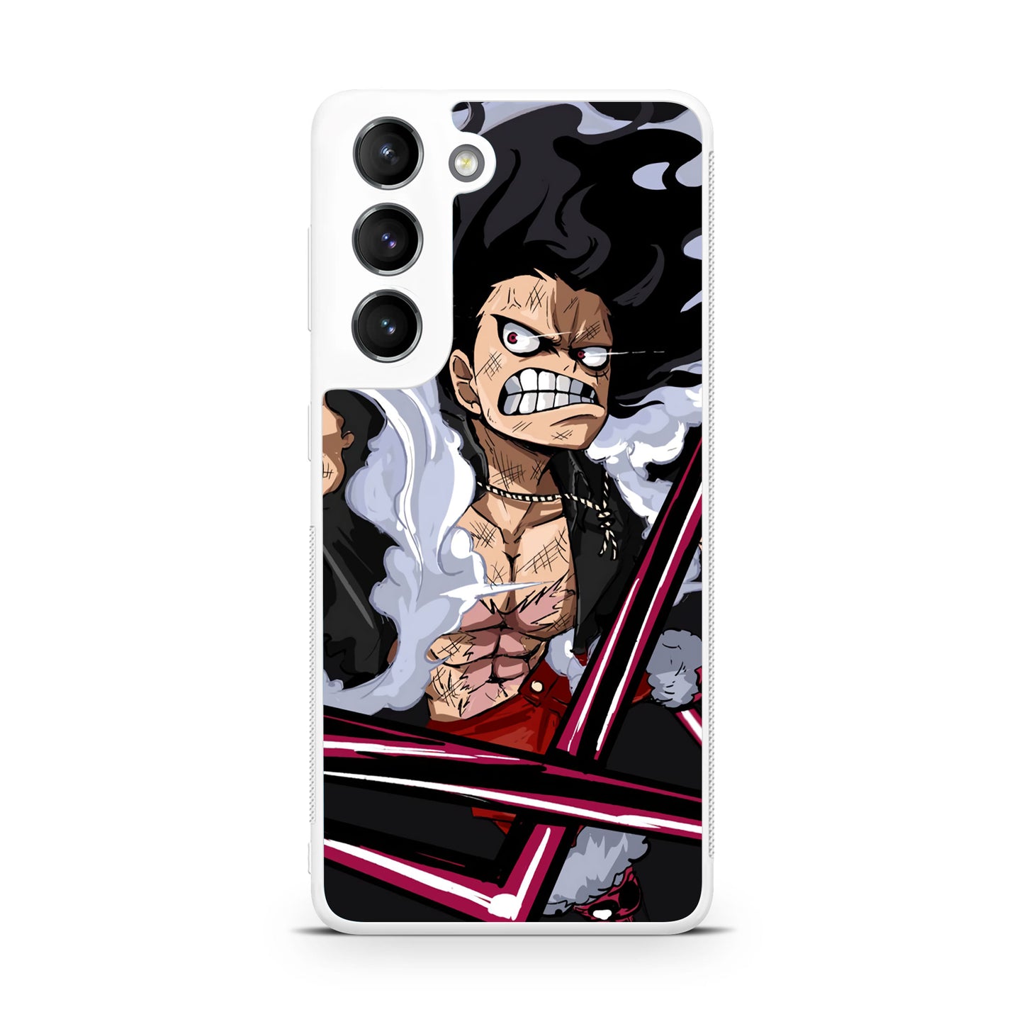 Luffy Snake Man Culverin Art Galaxy S22 / S22 Plus Case