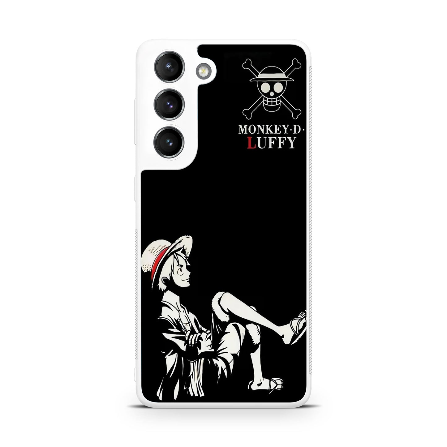 Monkey D Luffy Black And White Galaxy S22 / S22 Plus Case