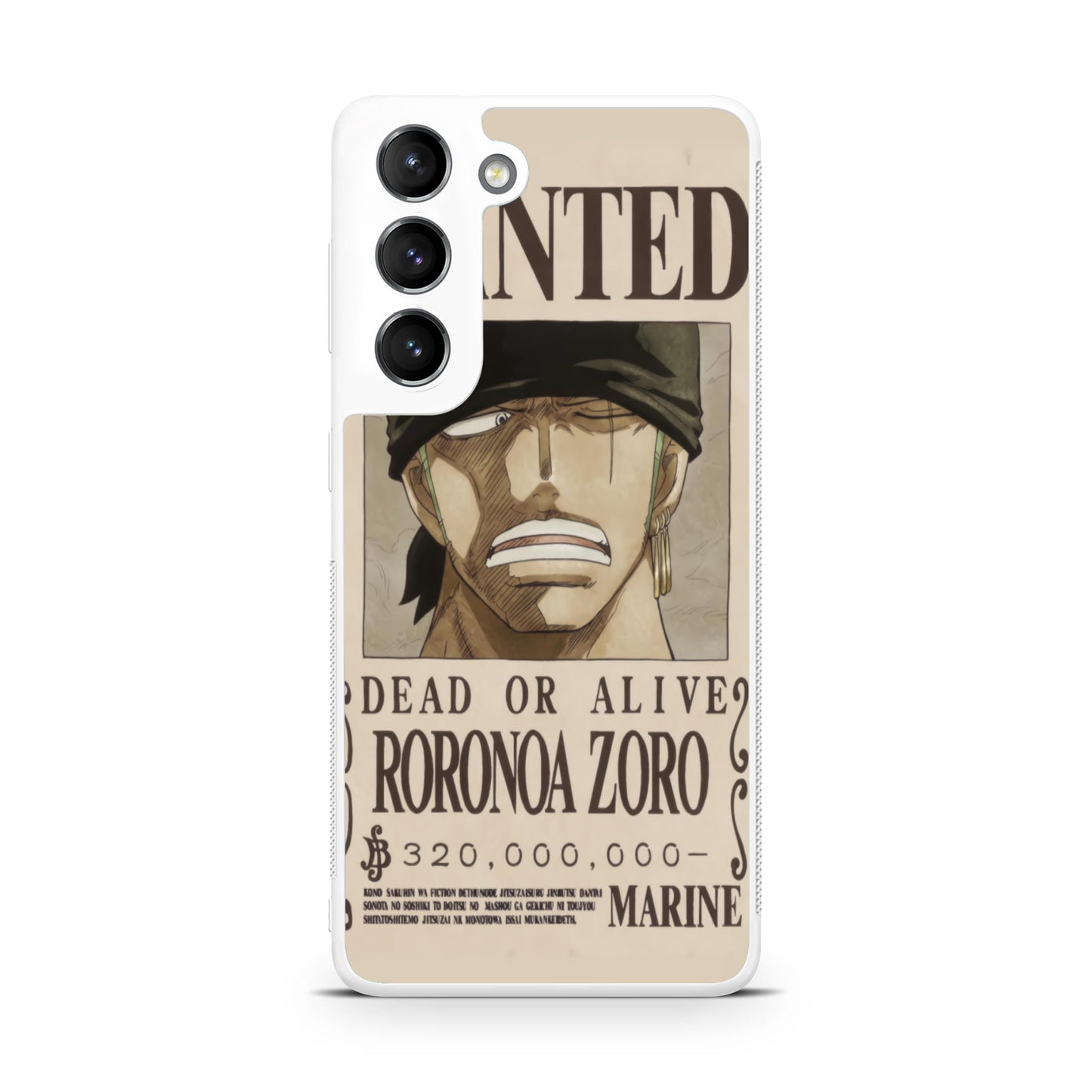 Roronoa Zoro Bounty Galaxy S22 / S22 Plus Case