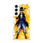 Sabo Mera Mera No Mi Galaxy S22 / S22 Plus Case