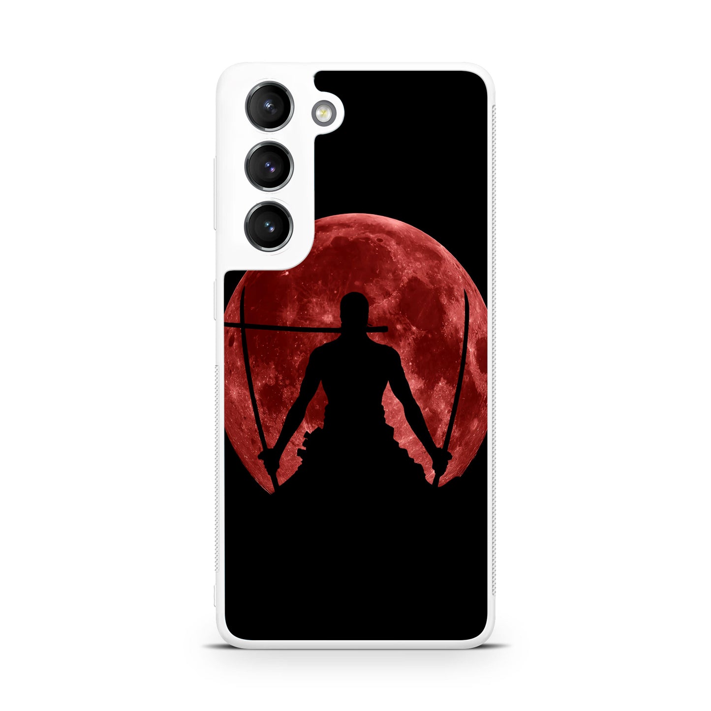 Silhouette Of Zoro In Santoryu Mode Galaxy S22 / S22 Plus Case