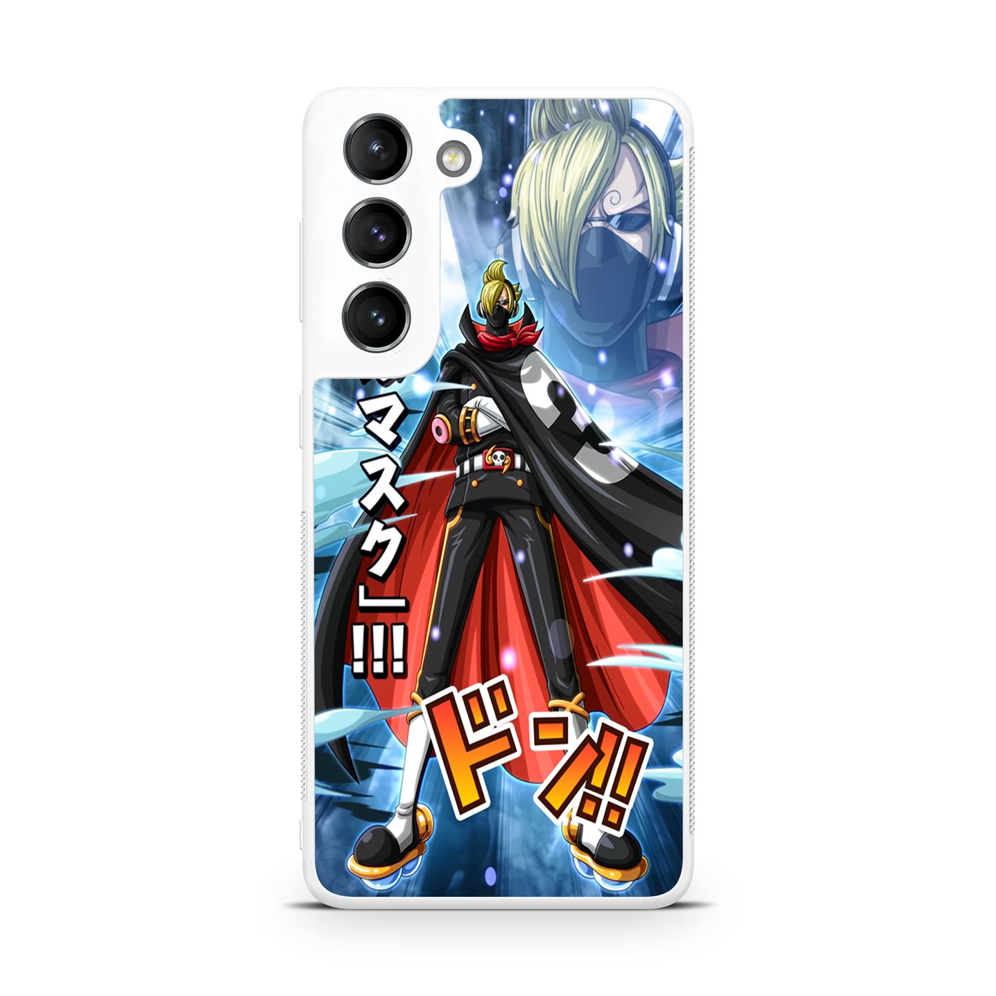 Stealth Black Sanji Galaxy S22 / S22 Plus Case