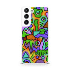 Abstract Colorful Doodle Art Galaxy S22 / S22 Plus Case