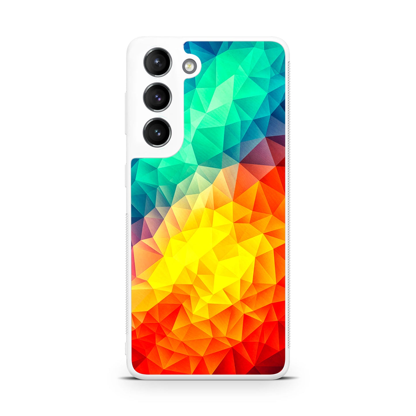 Abstract Multicolor Cubism Painting Galaxy S22 / S22 Plus Case