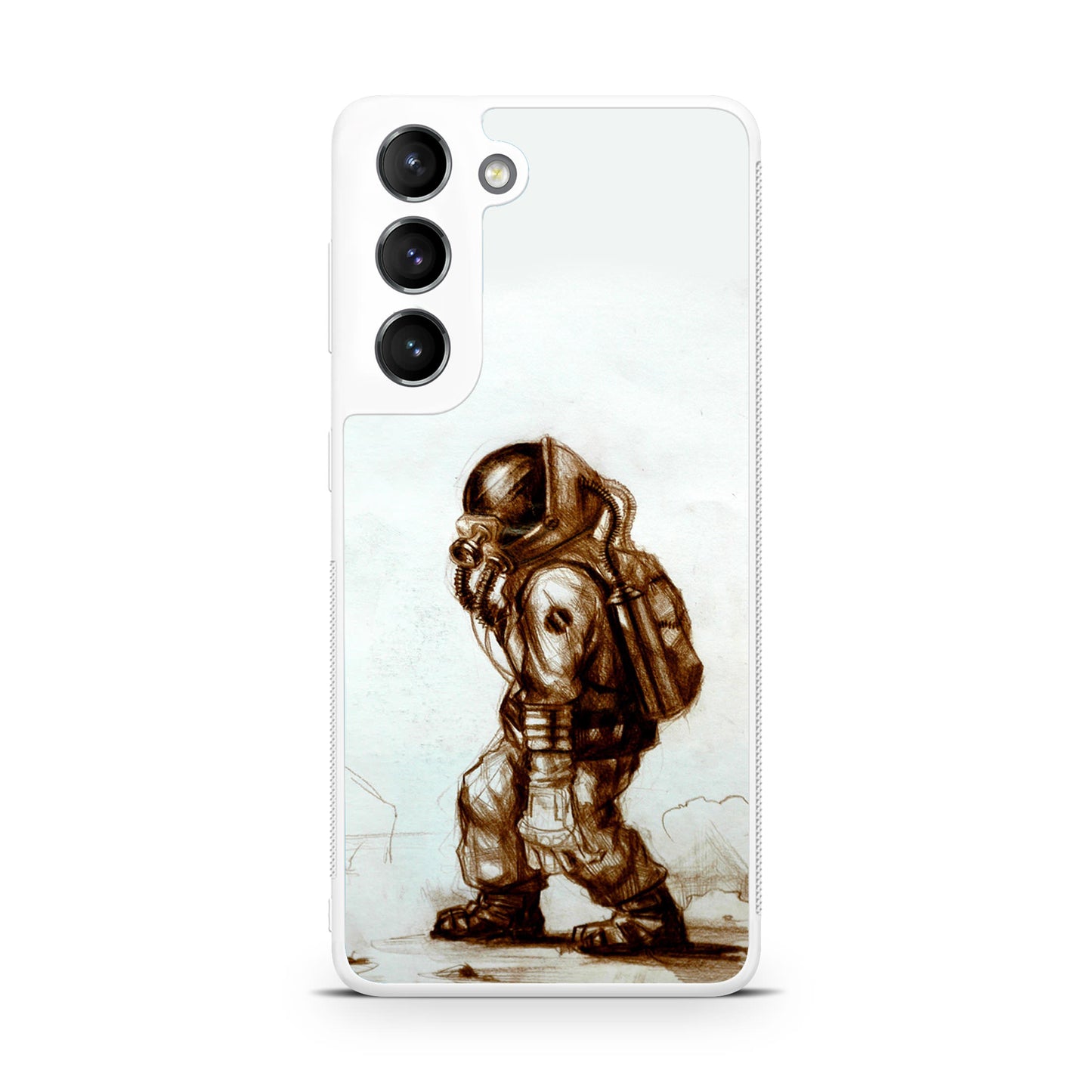 Astronaut Heavy Walk Galaxy S22 / S22 Plus Case