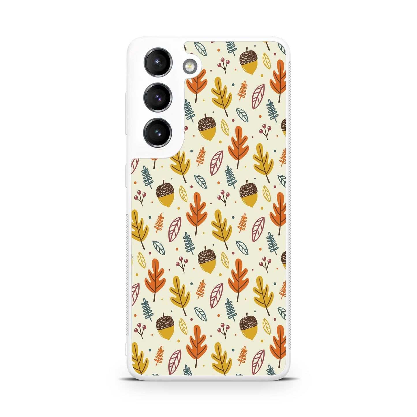 Autumn Things Pattern Galaxy S22 / S22 Plus Case