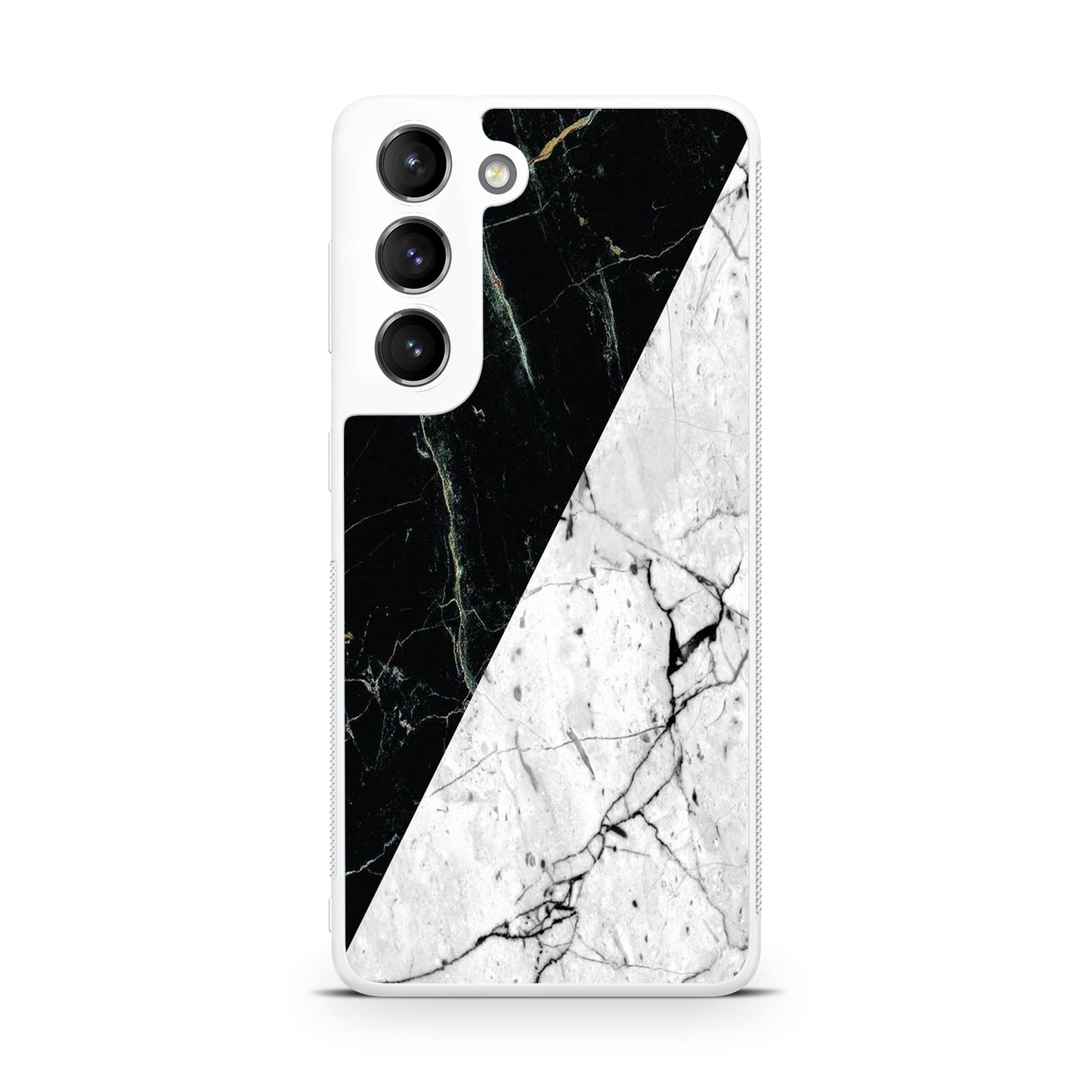 B&W Marble Galaxy S22 / S22 Plus Case