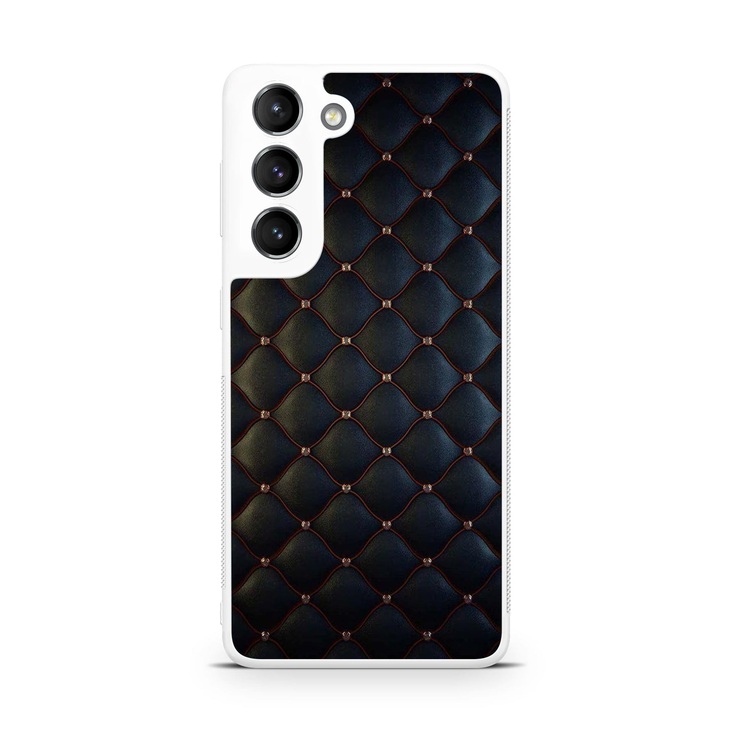 Black Royal Pattern Galaxy S22 / S22 Plus Case