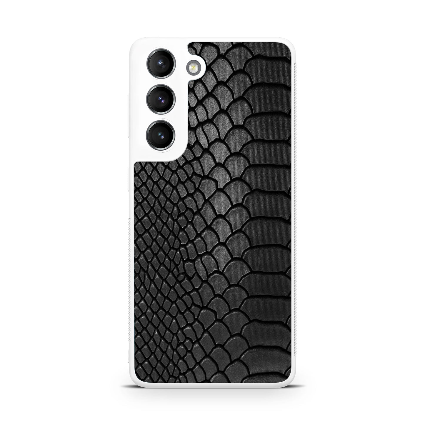 Black Snake Skin Texture Galaxy S22 / S22 Plus Case