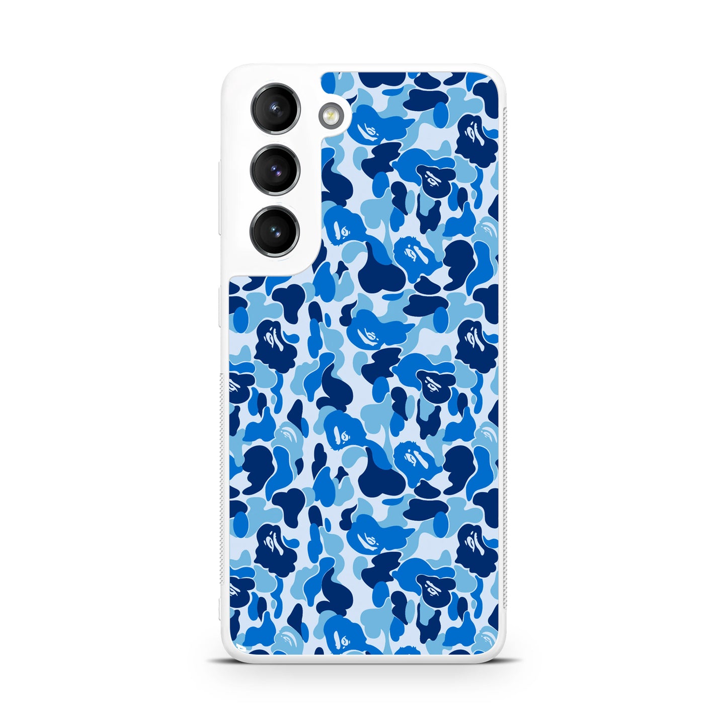 Blue Camo Galaxy S22 / S22 Plus Case