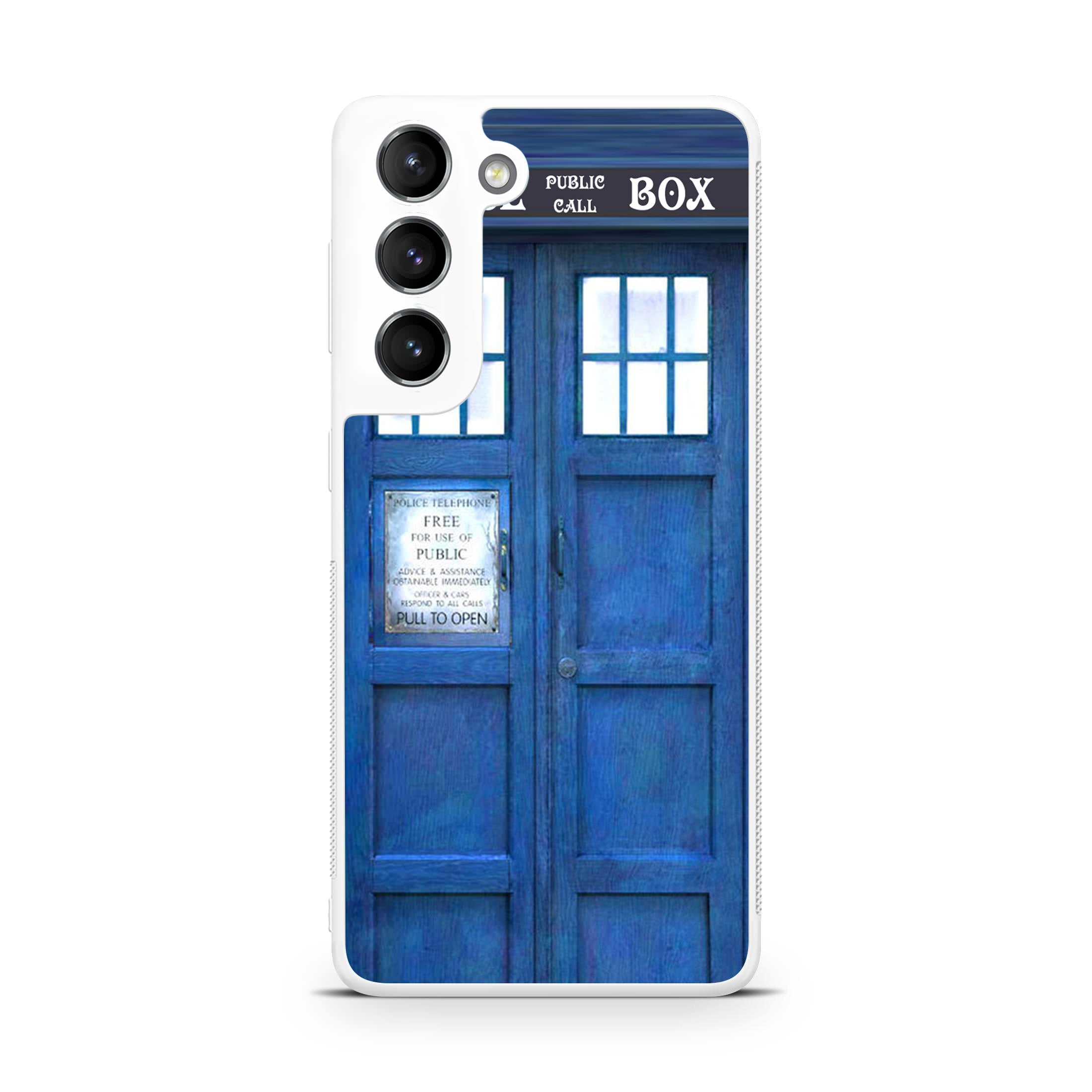Blue Police Call Box Galaxy S22 / S22 Plus Case