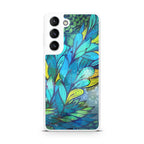 Colorful Art in Blue Galaxy S22 / S22 Plus Case
