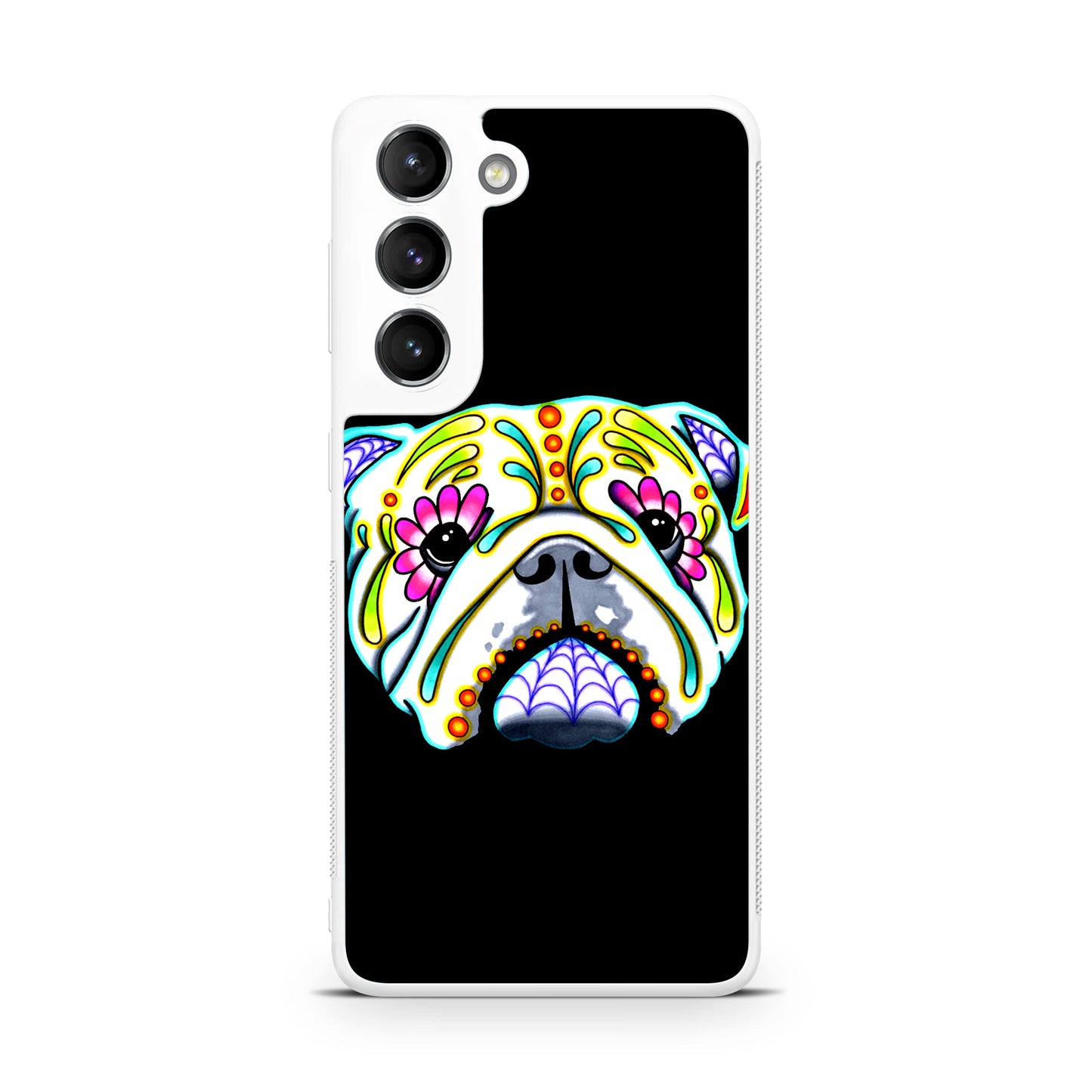 Colorful Bulldog Art Galaxy S22 / S22 Plus Case