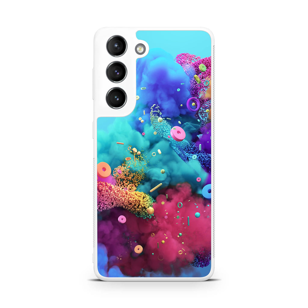 Colorful Smoke Boom Galaxy S22 / S22 Plus Case