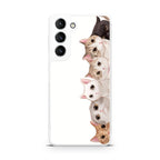 Cute Cats Vertical Galaxy S22 / S22 Plus Case