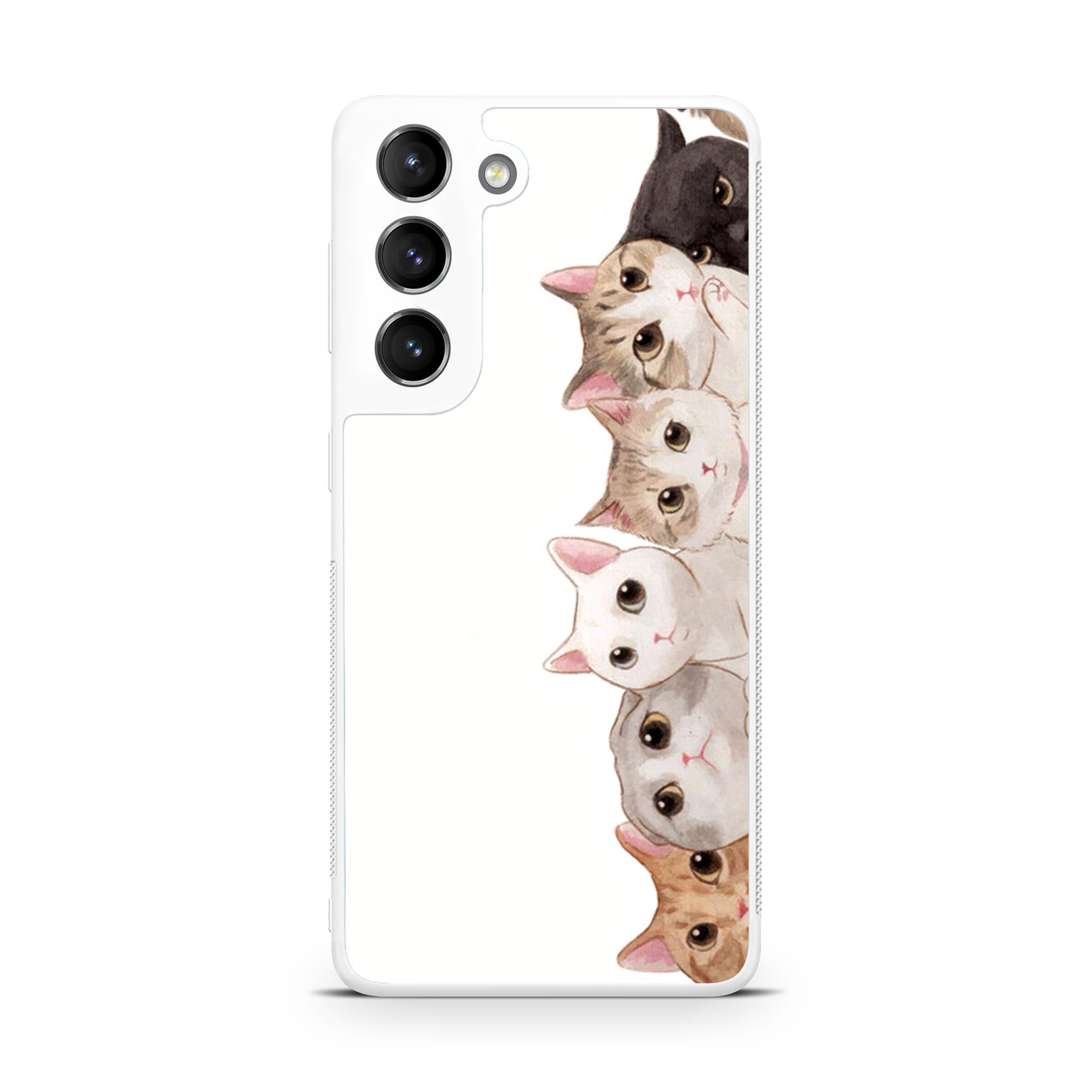 Cute Cats Vertical Galaxy S22 / S22 Plus Case