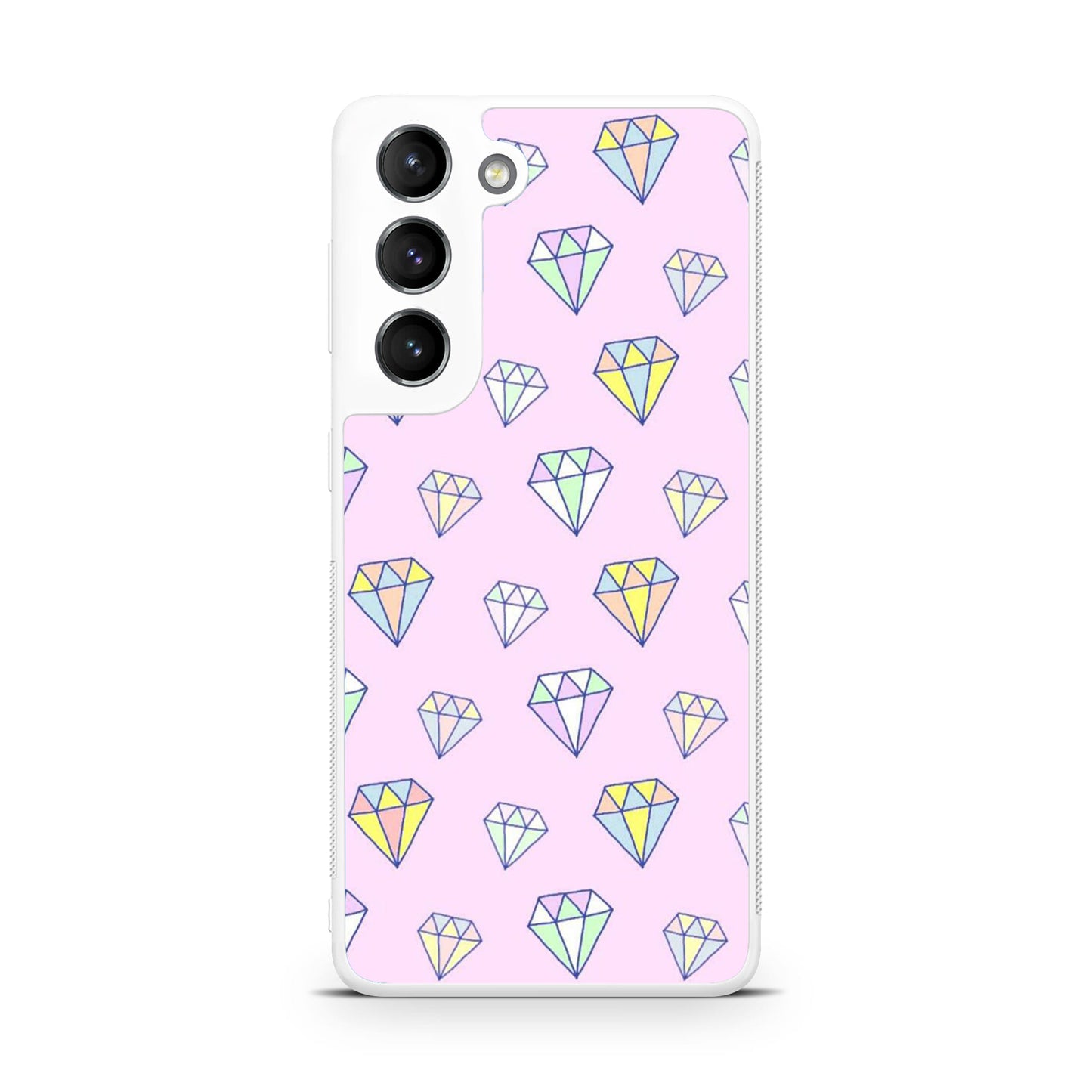 Diamonds Pattern Galaxy S22 / S22 Plus Case