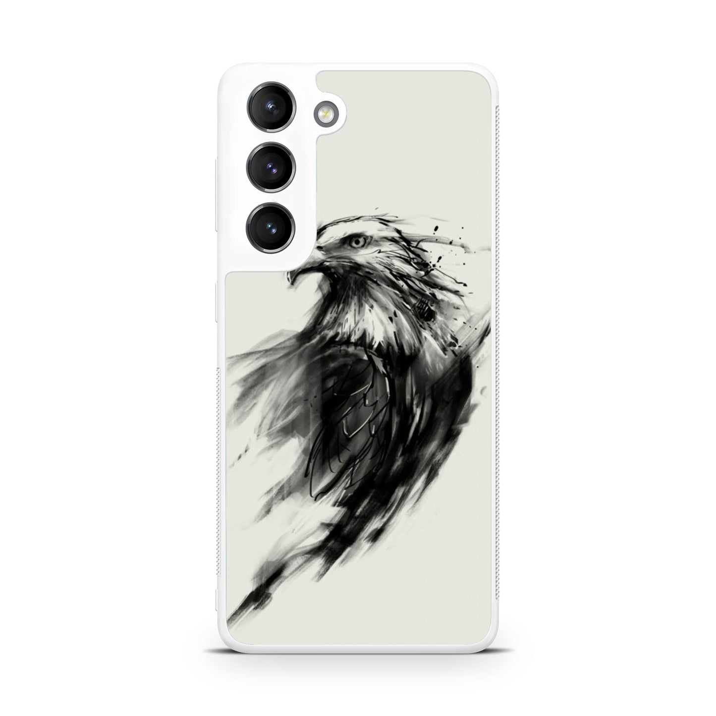 Eagle Art Black Ink Galaxy S22 / S22 Plus Case