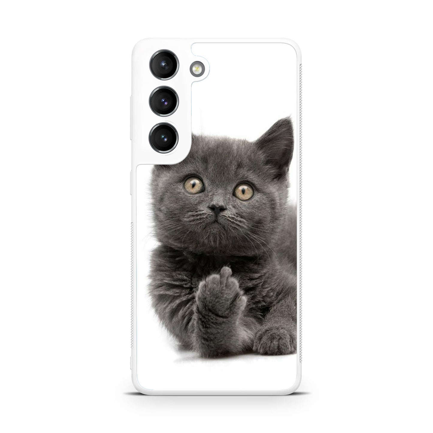 Finger British Shorthair Cat Galaxy S22 / S22 Plus Case