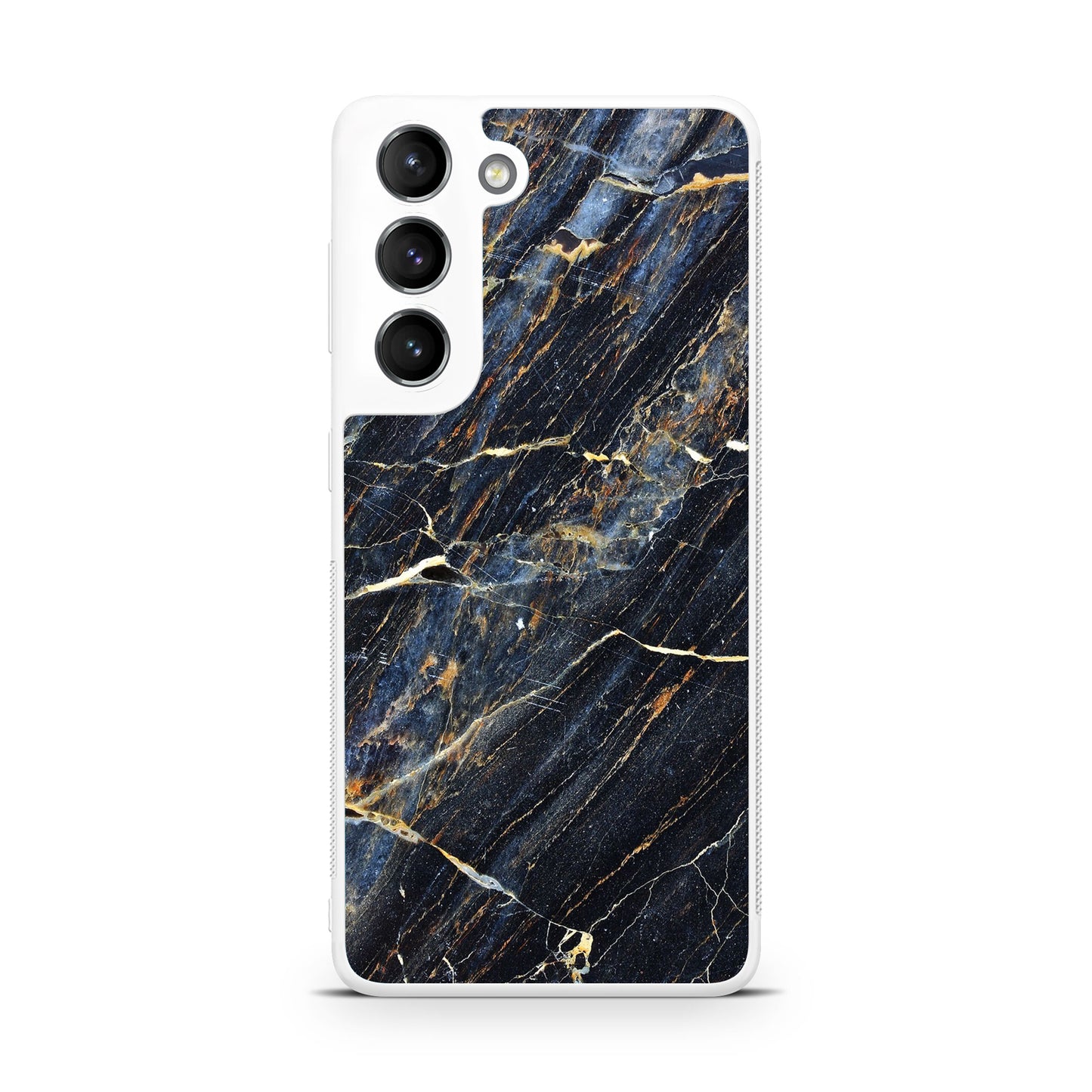 Golden Black Marble Galaxy S22 / S22 Plus Case