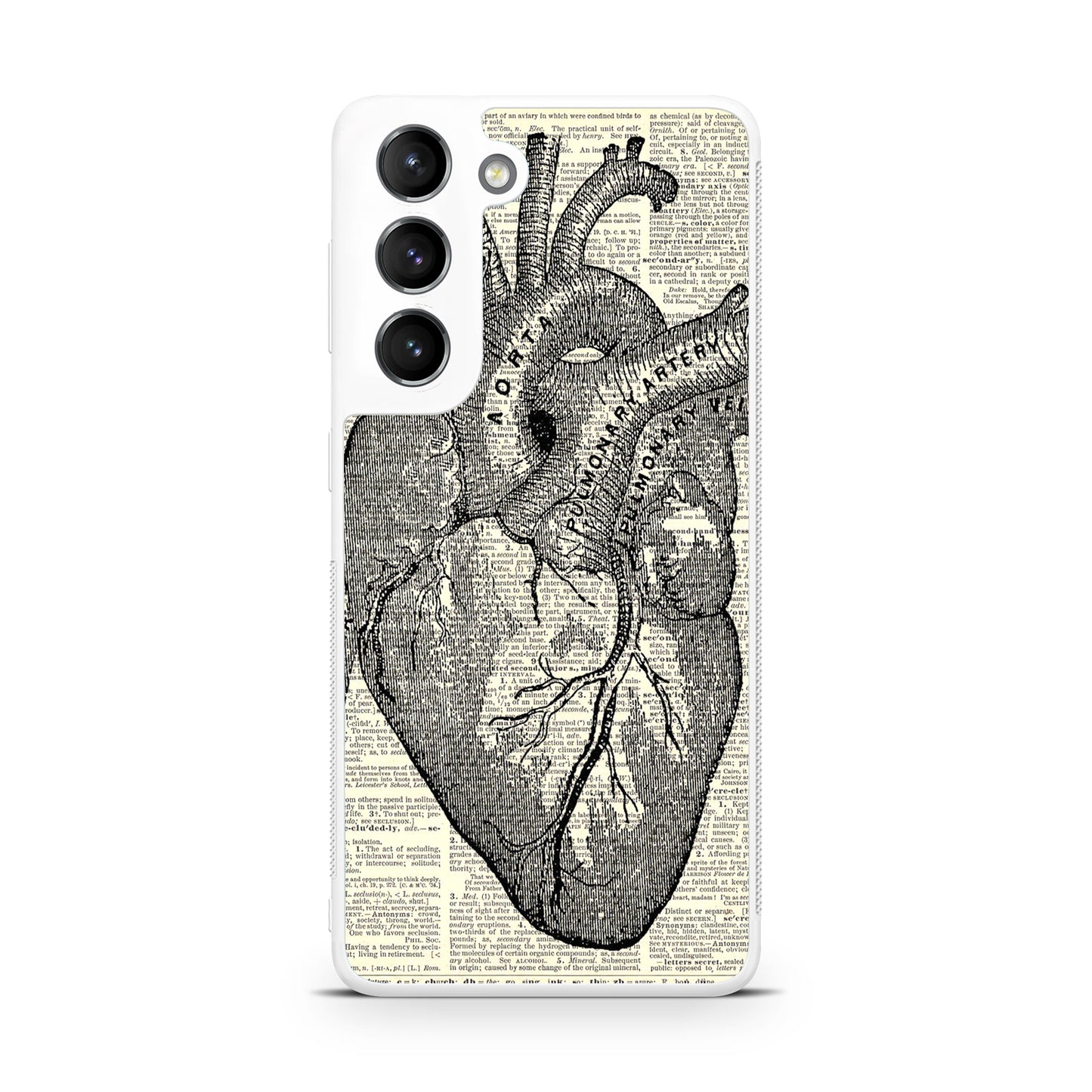 Heart Book Art Galaxy S22 / S22 Plus Case