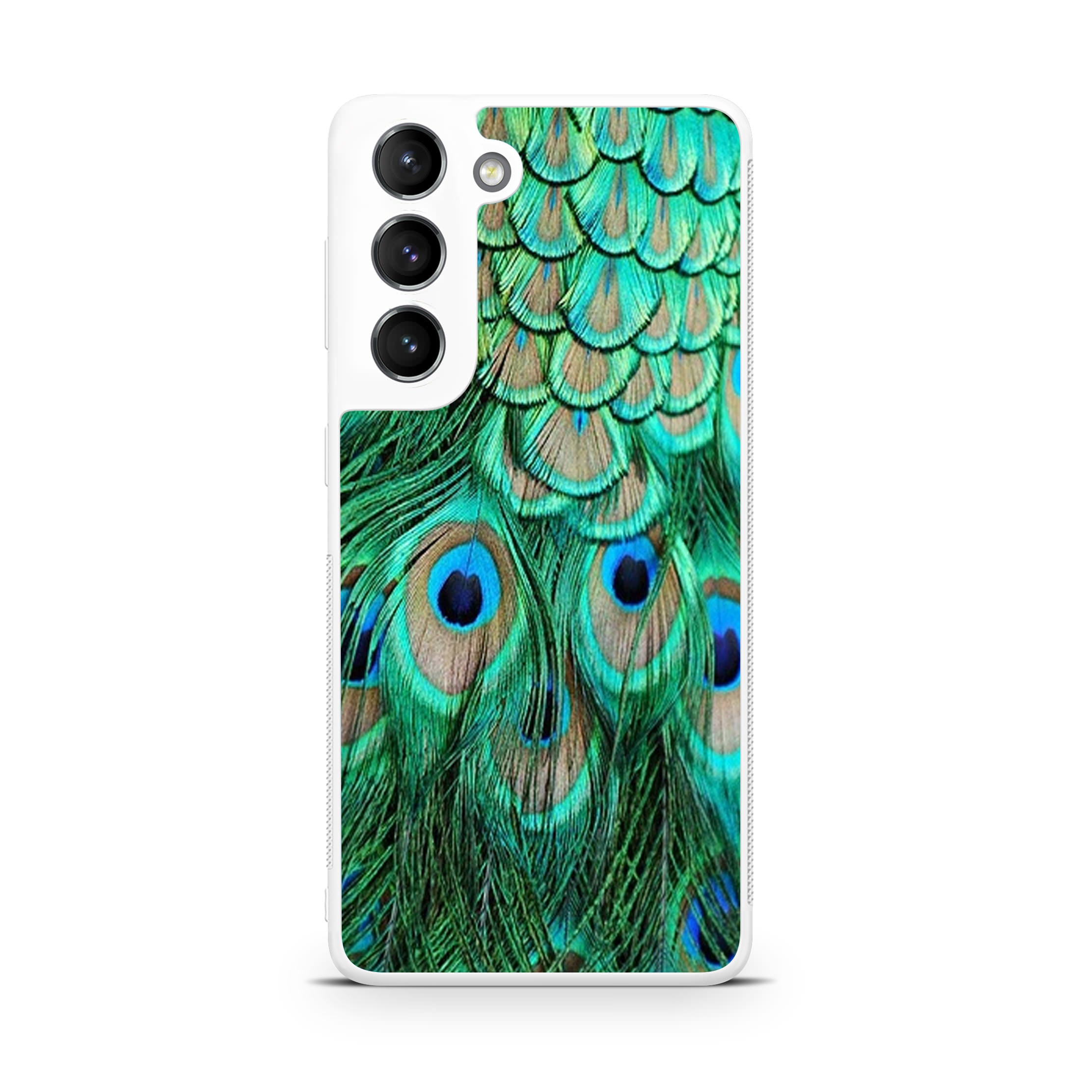Peacock Feather Galaxy S22 / S22 Plus Case