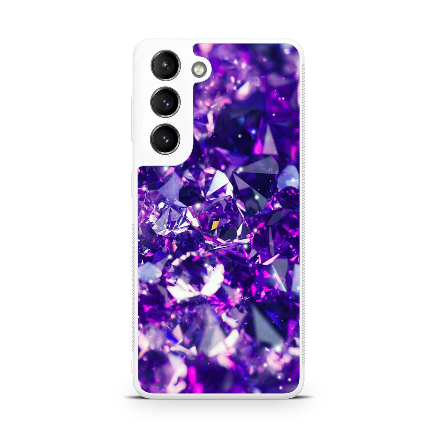 Purple Crystal Galaxy S22 / S22 Plus Case