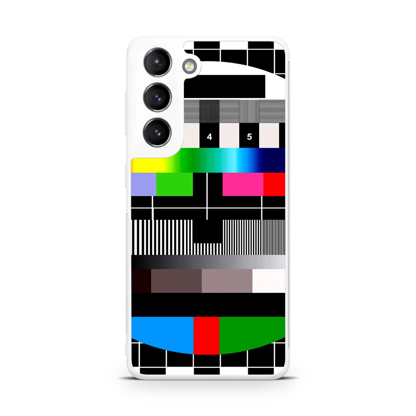 Scheme Pause TV Colorful Mesh Galaxy S22 / S22 Plus Case