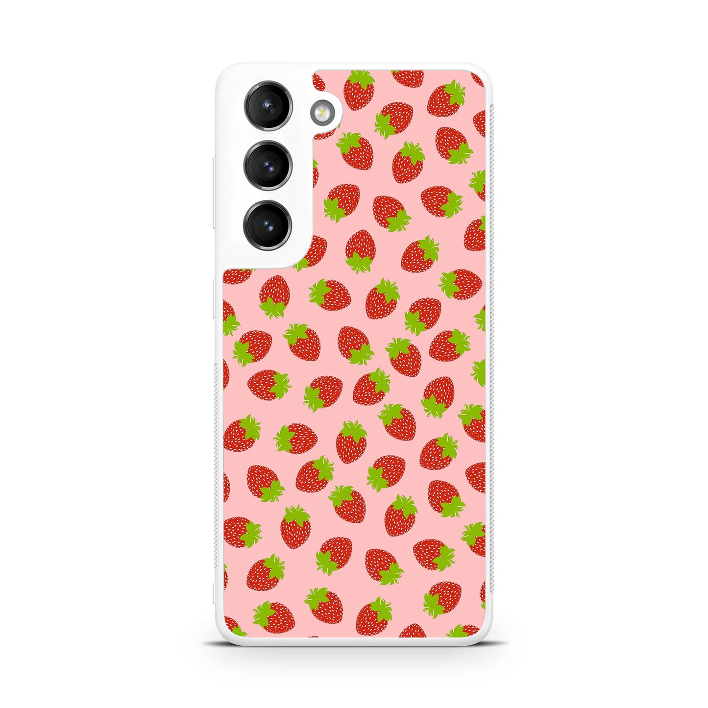 Strawberries Pattern Galaxy S22 / S22 Plus Case