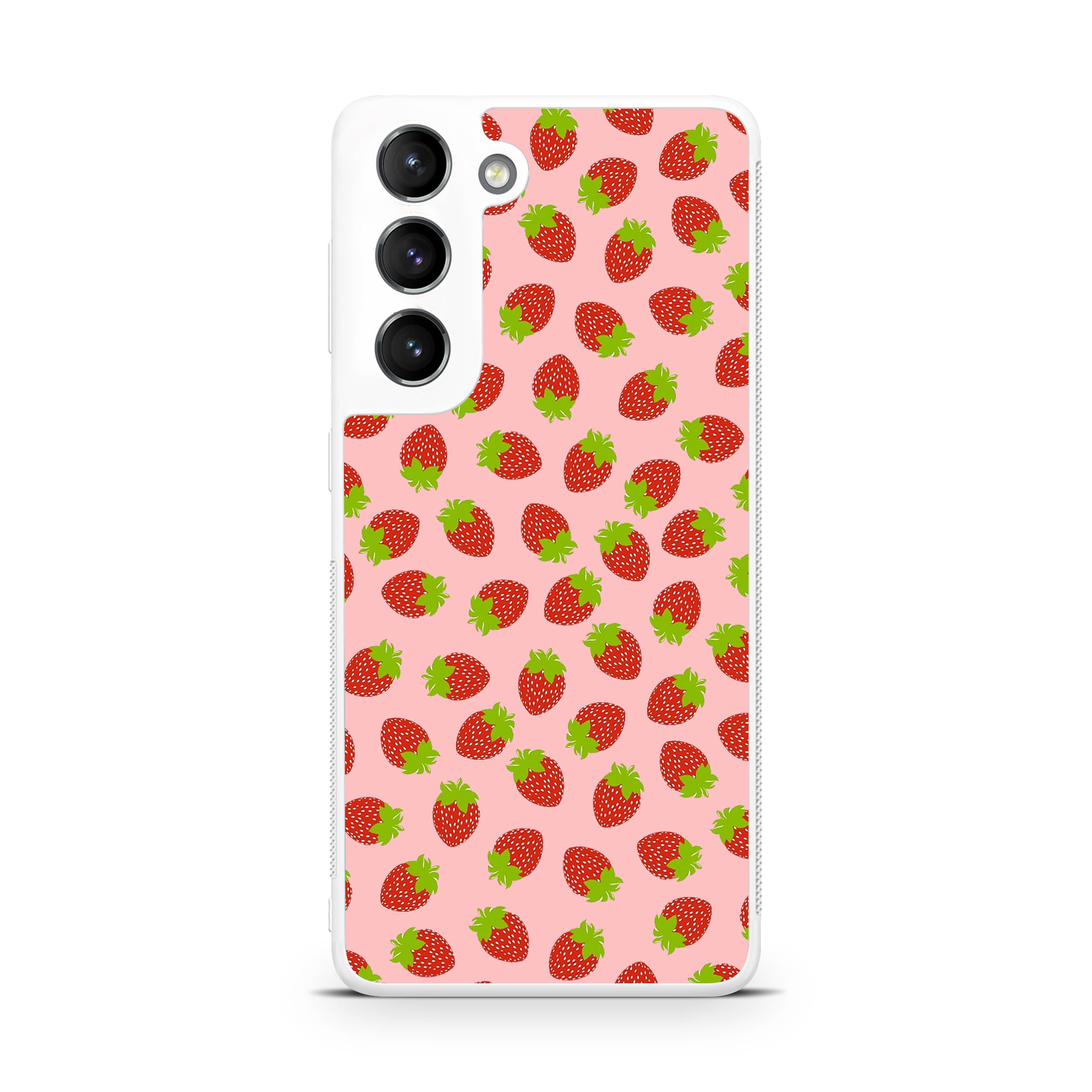 Strawberries Pattern Galaxy S22 / S22 Plus Case