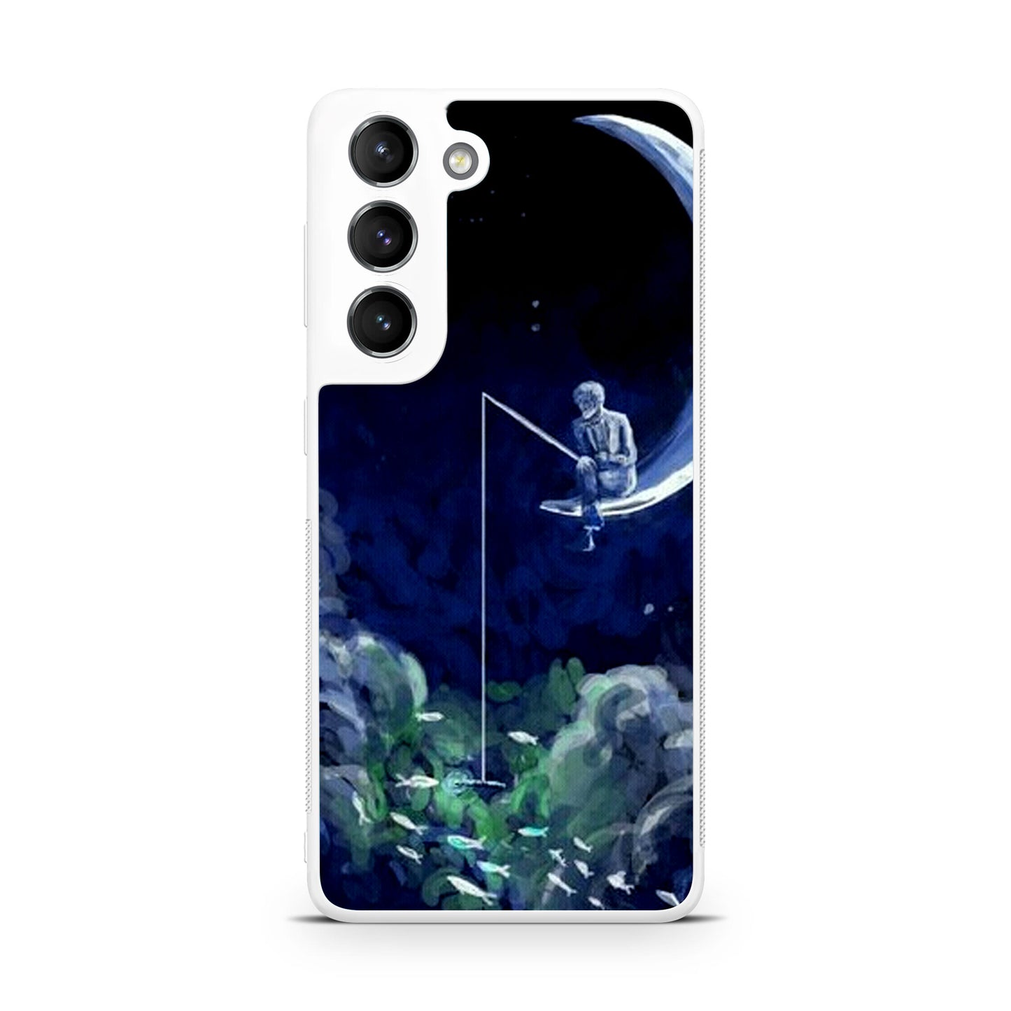 Tardis Walking To The Moon Galaxy S22 / S22 Plus Case